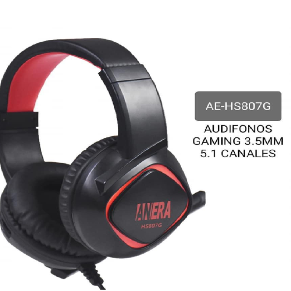 AUDIFONOS GAMING 3.5MM 5.1 CANALES