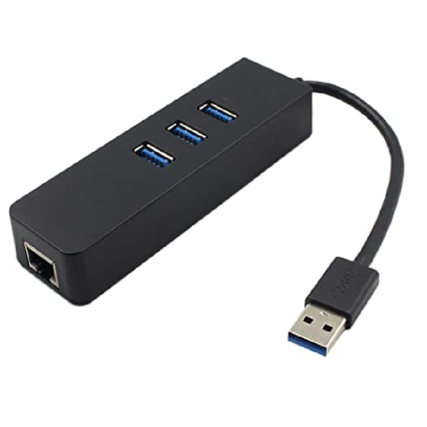 HUB TIPO USB 3.0 CON LAN RJ45 10/100/1000 MBPS