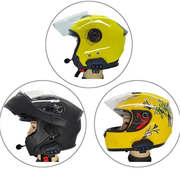 AURICULARES BLUETOOTH PARA CASCOS DE MOTOS - Imagen 3