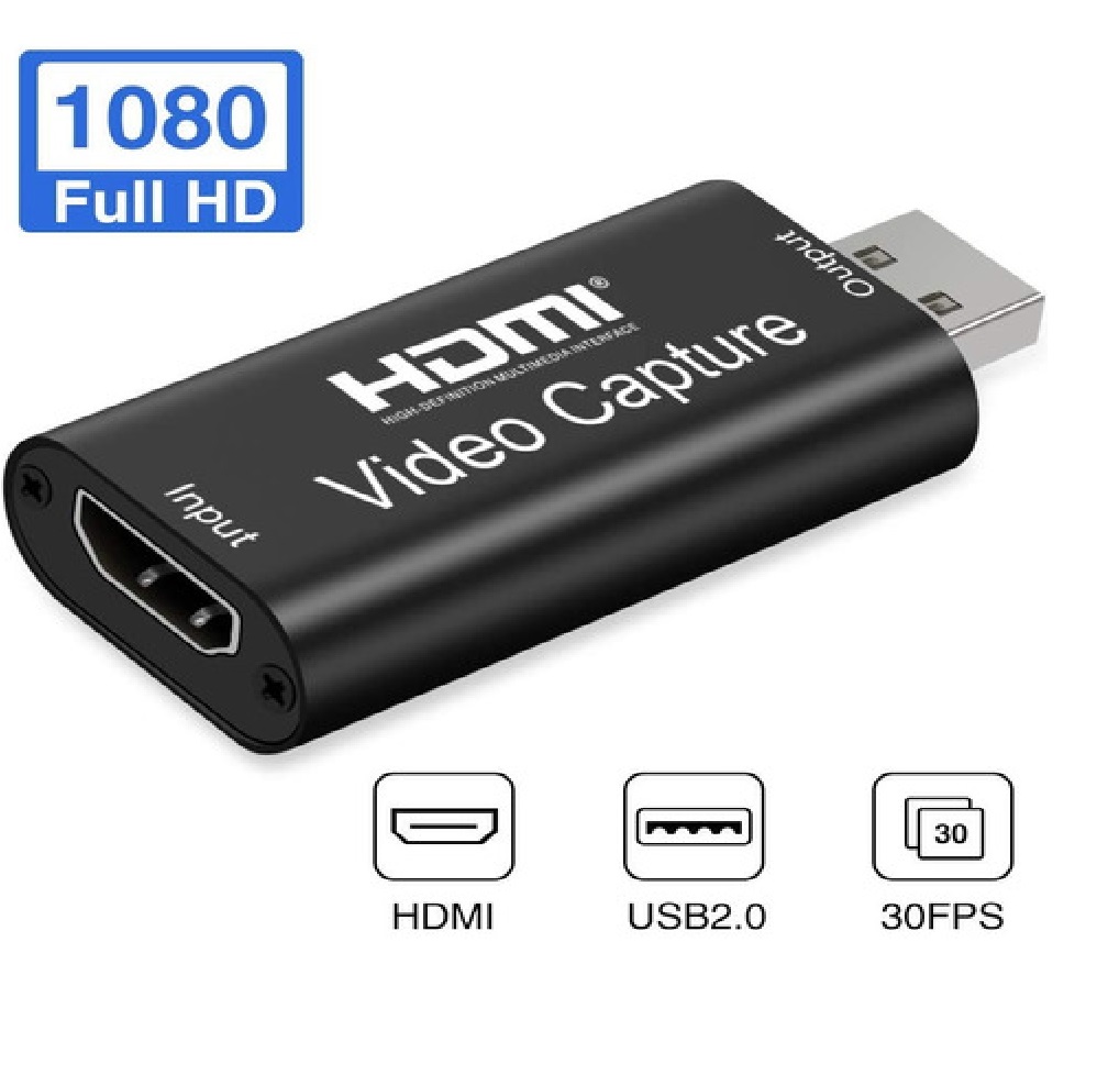 Capturadora De Video 4k 1080p 60fps Hdmi Usb - Electrocompu Quito