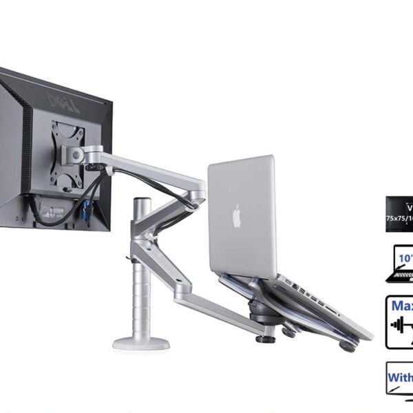 STAND DE MESA PARA MONITOR Y LAPTOP - Imagen 5