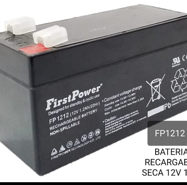 Batería Recargable Seca 12 V 1.2 Ah