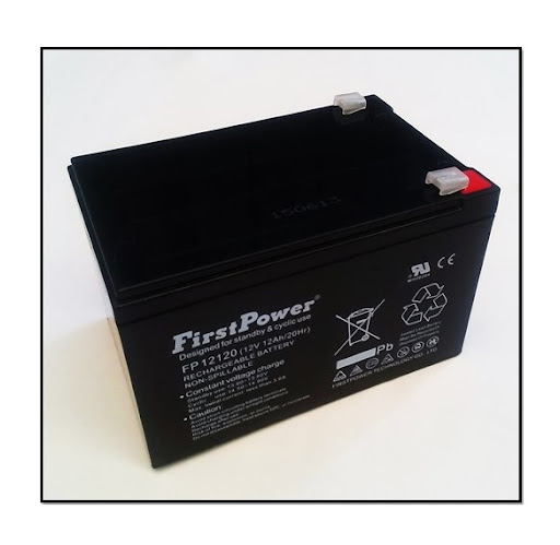 Batería Recargable Seca 12 V 12 Ah