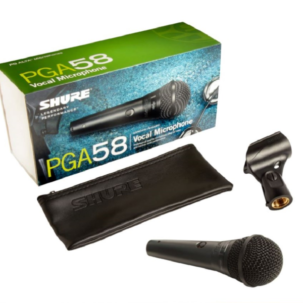 SHURE PGA58 MICRÓFONO VOCAL