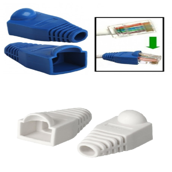 CAPUCHON BLANCO AZUL RJ-45