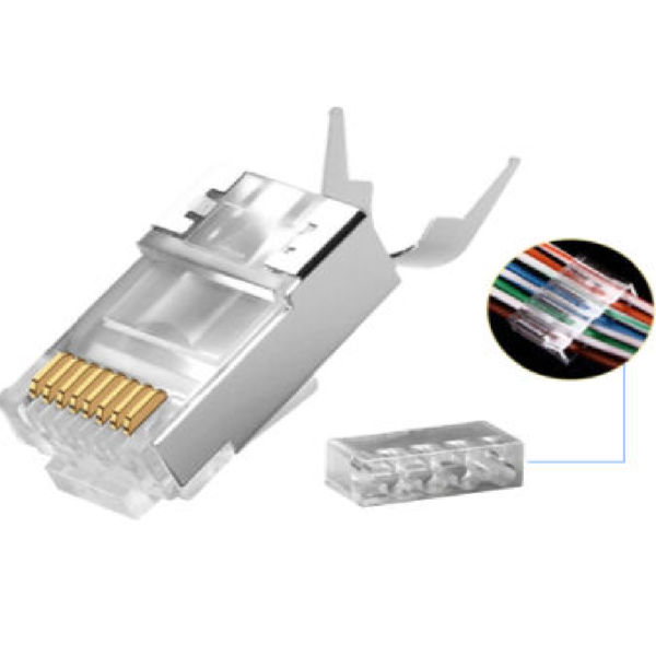 PLUG RJ45 BLINDADO CAT7A ANERA