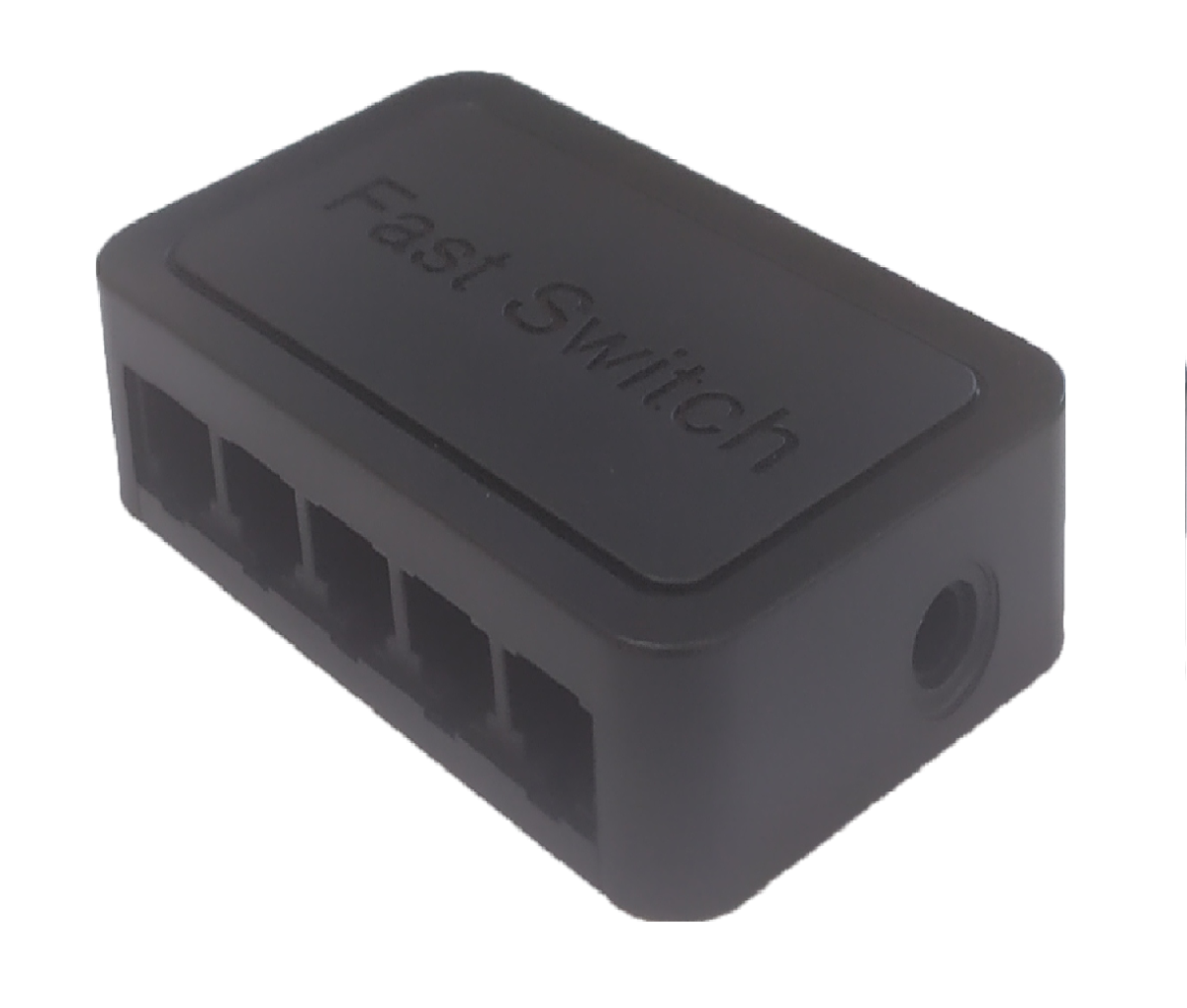 SWITCH RJ-45 5 PUERTOS PLASTICO - Imagen 1