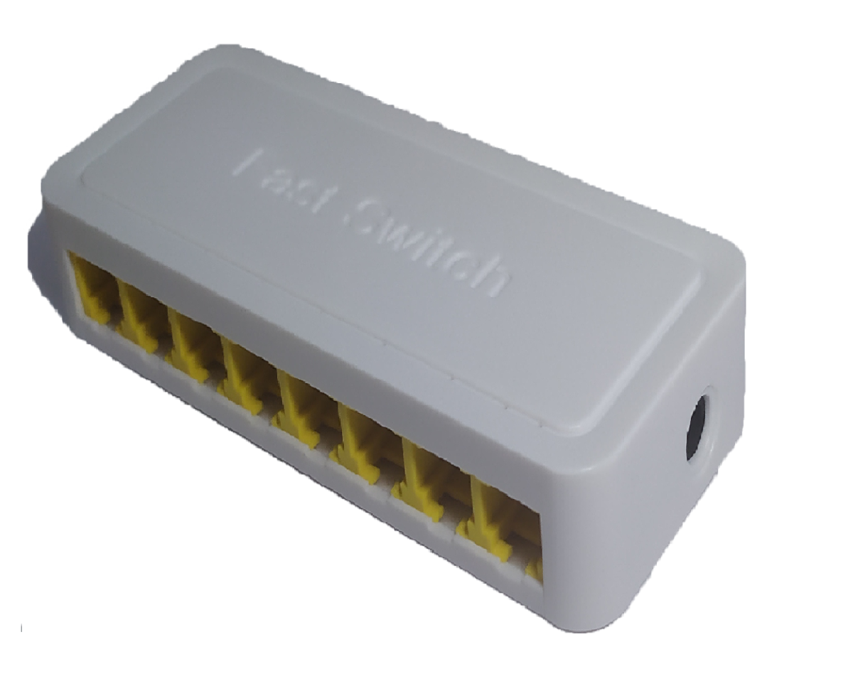 SWITCH-S 8PUER PLASTICO 10/100 MBPS - Imagen 1
