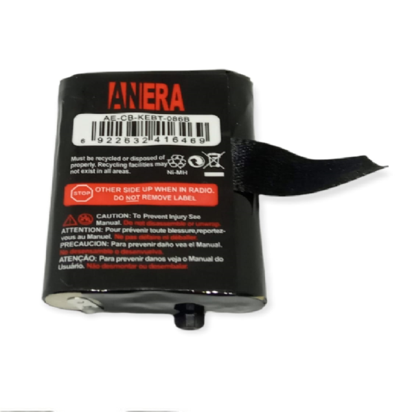 BATERÍA PARA RADIO MOTOROLA AAA 3.6 VOLTIOS 700 MAH KEBT-086B/C PEQUEÑA