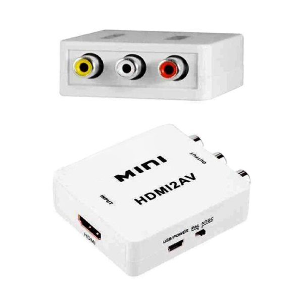 CONVERTIDOR HDMI A RCA 1080P HDMI2AV