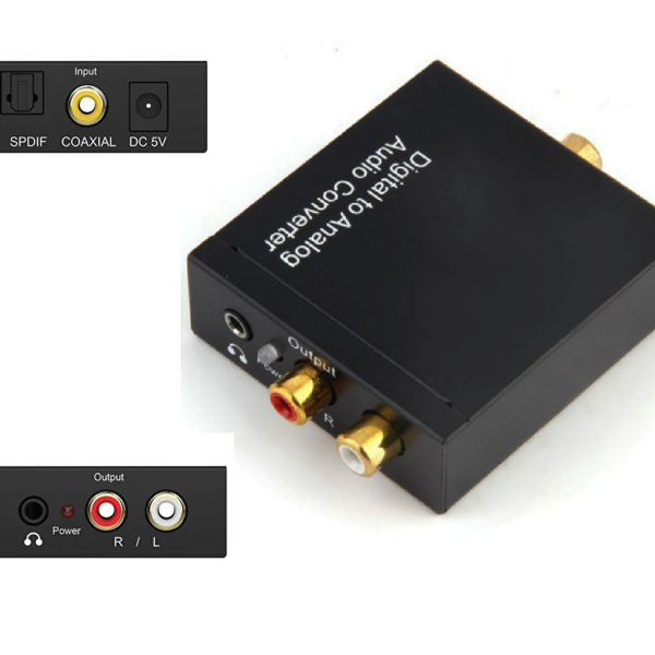 CONVERTIDOR DIGITAL A ANALOGO METAL S/ADAPTADOR