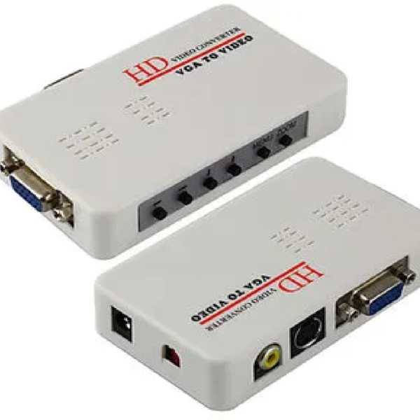 CONVERTIDOR VGA A RCA S-VIDEO