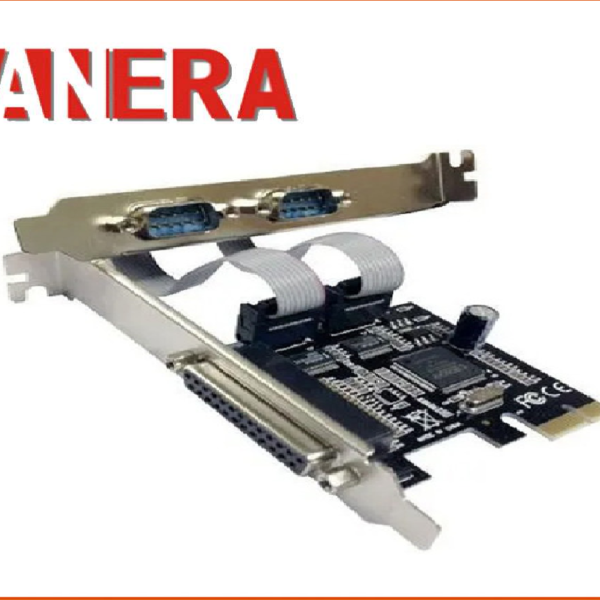 TARJETA PCI EXPRESS 1PARALELO A 2P SERIAL DB9M