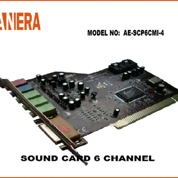 TARJETA PCI INTERNA DE SONIDO 6 CANALES