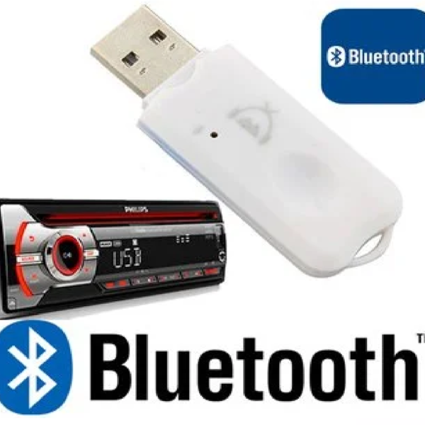 RECEPTOR DE AUDIO BLUETOOTH USB PARA AUTO - Imagen 2