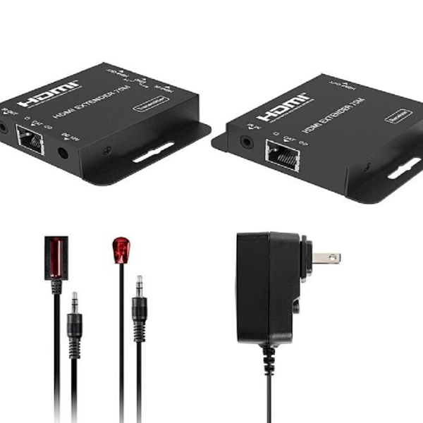AMPLIFICADOR HDMI HASTA 70M CON CABLE UTP CAT5-6 - Imagen 3