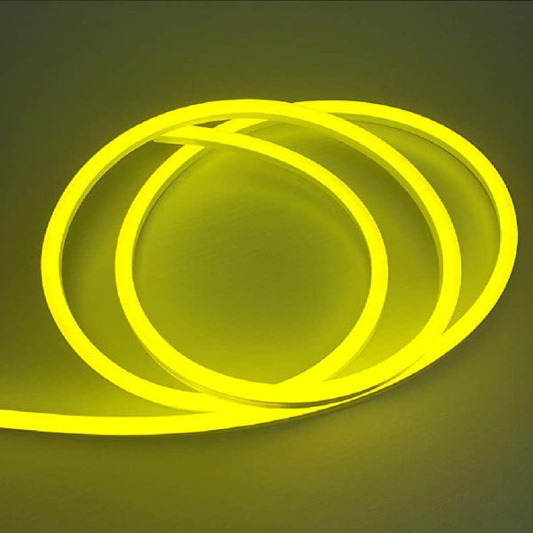 CINTA LED NEON DECORATIVA AMARILLA 24V