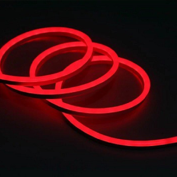CINTA LED NEON DECORATIVA ROJO 24V