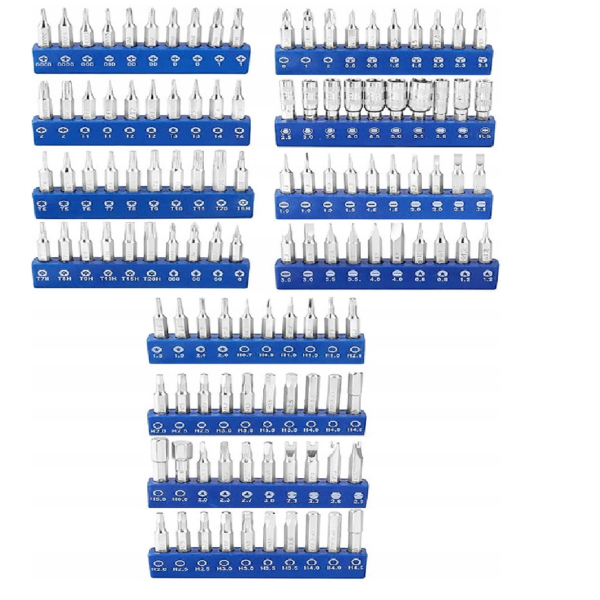 JUEGO DE HERRAMIENTAS PUNTAS DE DESTORNILLADOR KINGSDUN KS-800170 - Imagen 2