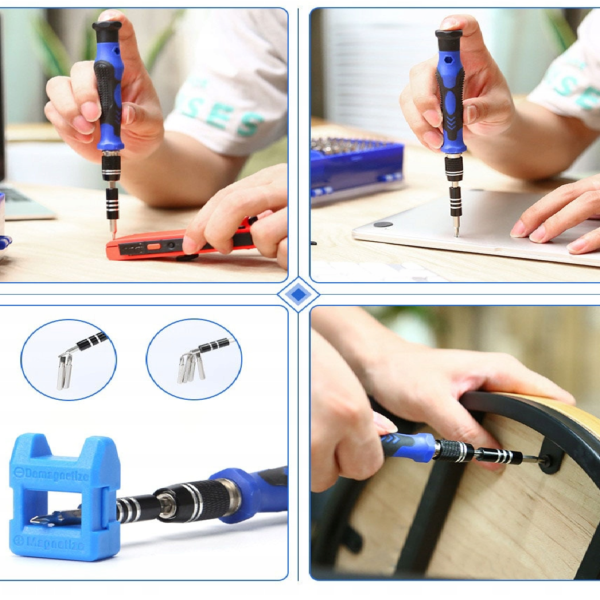 JUEGO DE HERRAMIENTAS PUNTAS DE DESTORNILLADOR KINGSDUN KS-800170 - Imagen 7