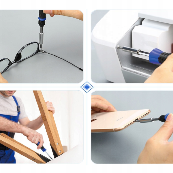 JUEGO DE HERRAMIENTAS PUNTAS DE DESTORNILLADOR KINGSDUN KS-800170 - Imagen 8