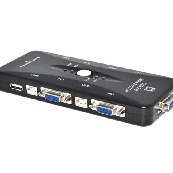 SWITCH KVM 4 PUERTOS USB2.0 MANUAL