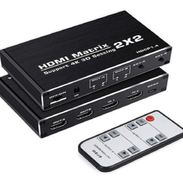 SWITCH MULTIMEDIA 4K3D 2X2 MATRIX