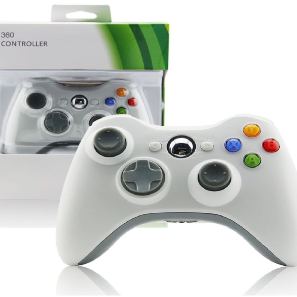 CONTROL XBOX 360 INALAMBRICO GENERICO BLANCO