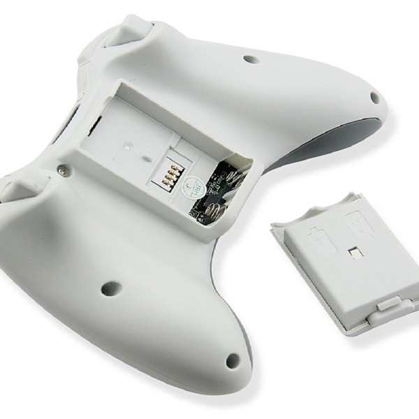 CONTROL XBOX 360 INALAMBRICO GENERICO BLANCO - Imagen 5