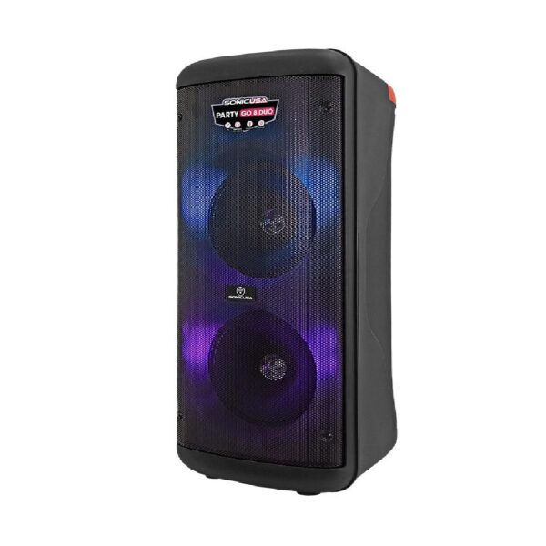 CAJA AMPLIFICADA 8" CON LUCES LED