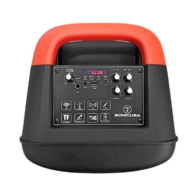 CAJA AMPLIFICADA 8" CON LUCES LED - Imagen 3