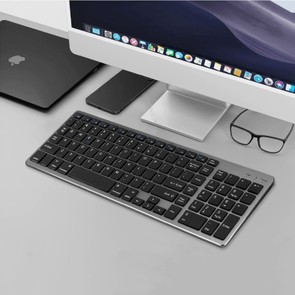 COMBO TECLADO WIRELESS RECARGABLE+ NUMERICO