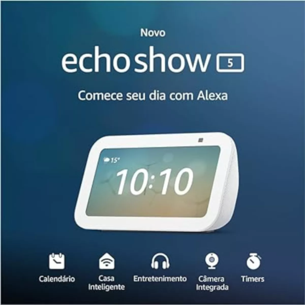 PANTALLA INTELIGENTE AMAZON ECHO-SHOW 5 3RA. GEN. 5.5INCH WITH ALEXA - Imagen 3