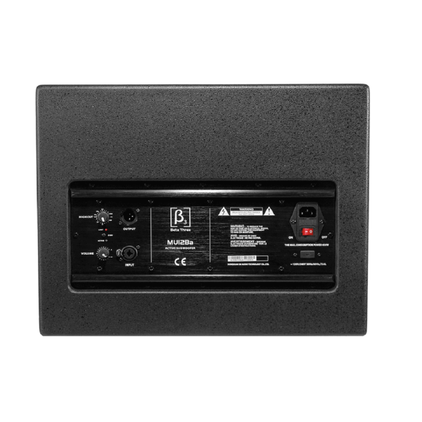 SUB BAJO BETA 3 DE 12"ACTIVO  MU12Ba - Imagen 3