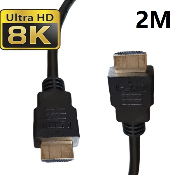 CABLE HDMI 2.1 DE 2M 8K 48GBPS
