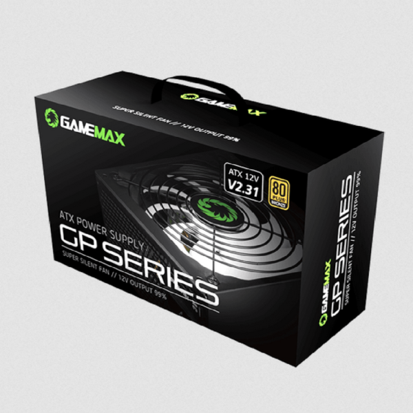 FUENTE DE PODER PARA PC 650W GAMER GAMEMAX - Imagen 2