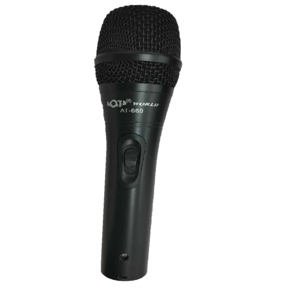 MICROFONO ALAMBRICO METALICO AT-660