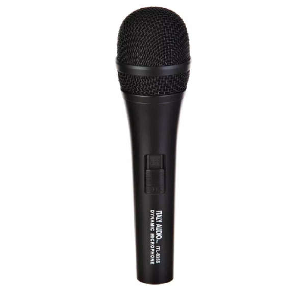 MICROFONO DE MANO NEGRO ITALY AUDIO ITL-835S