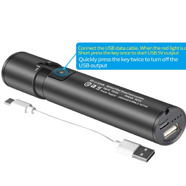 LOCALIZADOR VISUAL DE FALLAS VFL RECARGABLE NOVKER 30K - Imagen 3