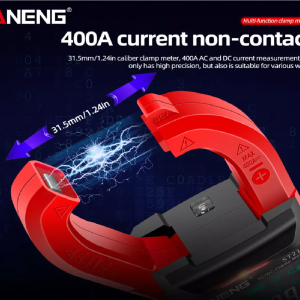 PINZA AMPERIMETRICA 600V AC/DC 400A - Imagen 6