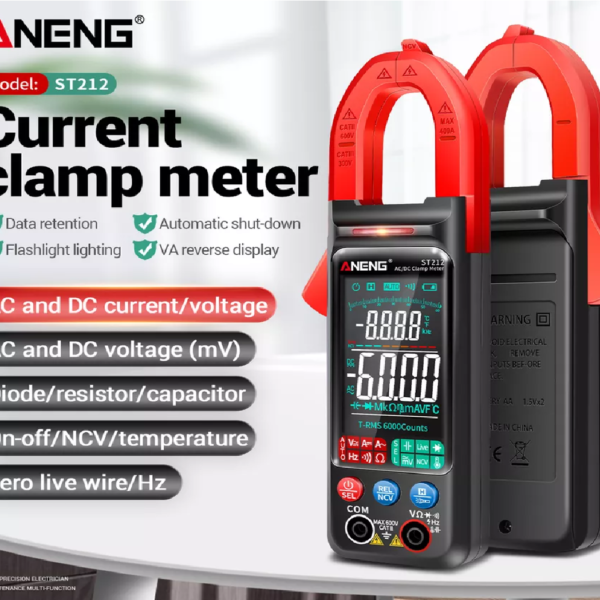 PINZA AMPERIMETRICA 600V AC/DC 400A - Imagen 4