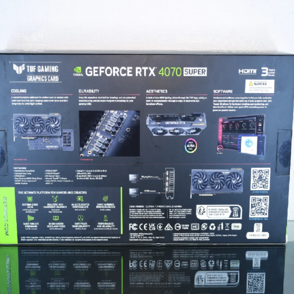 TARJETA DE VIDEO ASUS GEFORCE RTX-4070 SUPER 12GB - Imagen 3