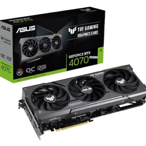 TARJETA DE VIDEO ASUS GEFORCE RTX-4070 SUPER 12GB