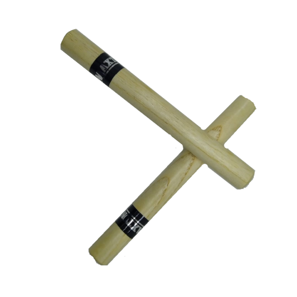 CLAVE DE MADERA BLANCA DE 20CM