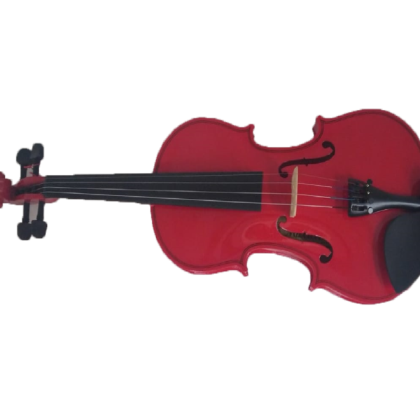 VIOLÍN ACÚSTICO PARA ESTUDIANTE COLORES TALLA 4/4 DE MADERA DE TILO Y ARCE - Imagen 3