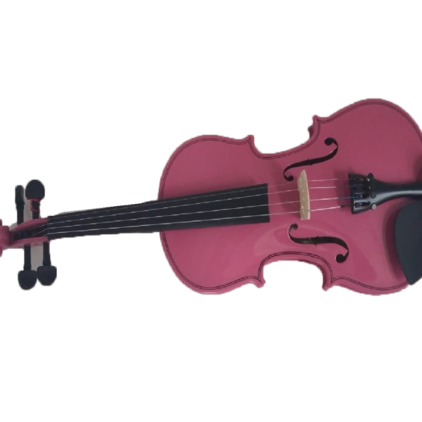 VIOLÍN ACÚSTICO PARA ESTUDIANTE COLORES TALLA 4/4 DE MADERA DE TILO Y ARCE - Imagen 5