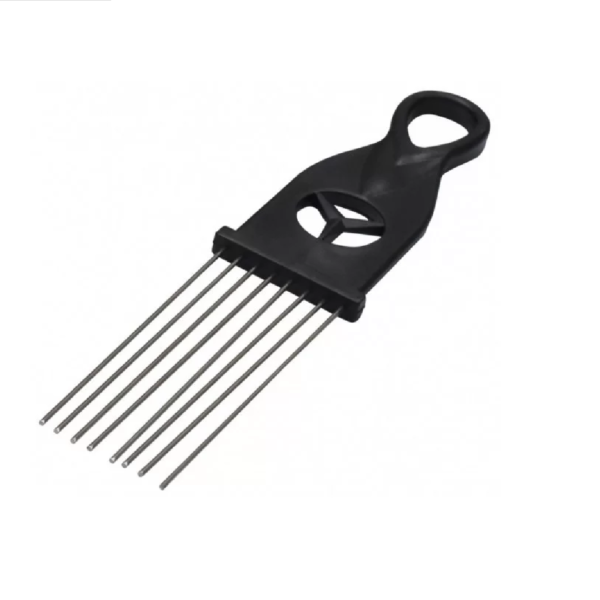 GÜIRO METÁLICO CON CEPILLO DE 3"X8" - Imagen 4
