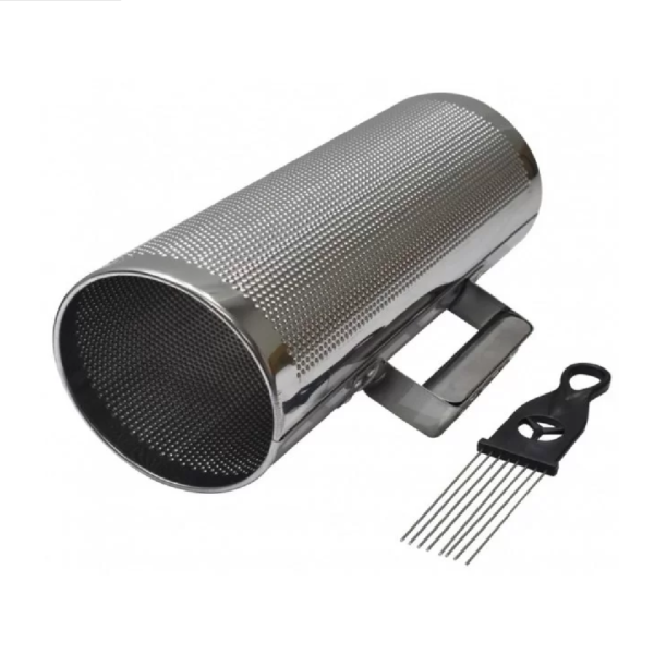 GÜIRO METÁLICO CON CEPILLO DE 3"X8"
