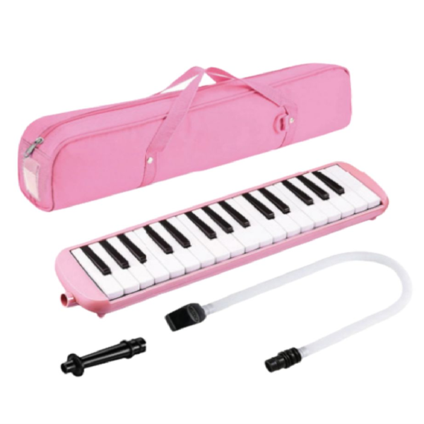 MELODICA DE 32 TECLAS ROSADA