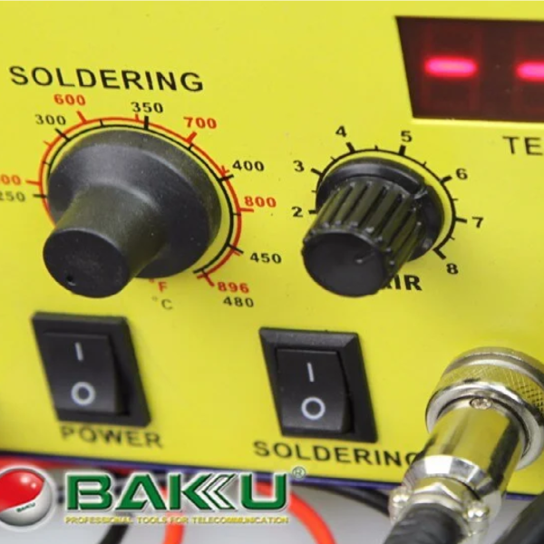 ESTACION DE SOLDAR BAKU 909 110V - Imagen 3